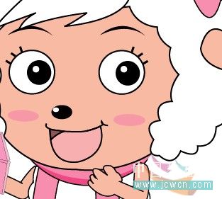 illustrator鼠繪教程:畫一只漂亮可愛的美羊羊_網頁設計